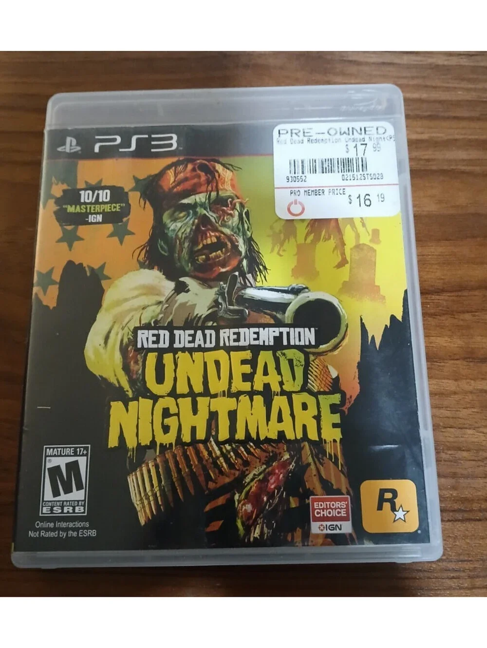 Red Dead Redemption Undead Nightmare (Sony Playstation 3 , 2010)